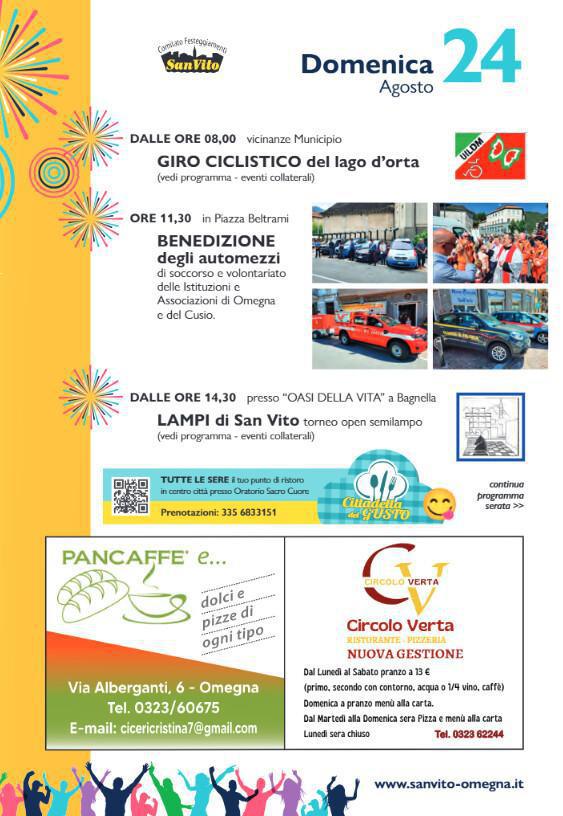 Festa Patronale di San Vito - Fuochi Artificiali