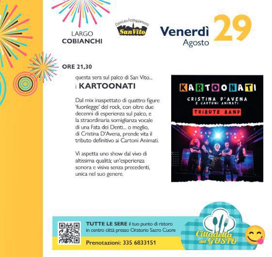 Festa Patronale di San Vito - I Kartoonati