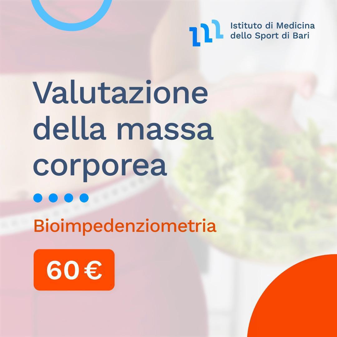 Bioimpedenziometria (BIA): esame a 60 € Bioimpedenziometria (BIA): esame a 60 €