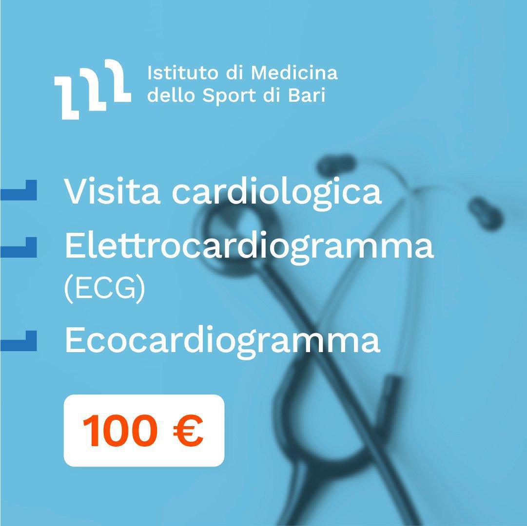 Pacchetto CARDIOLOGICO a 100€ in un'unica giornata