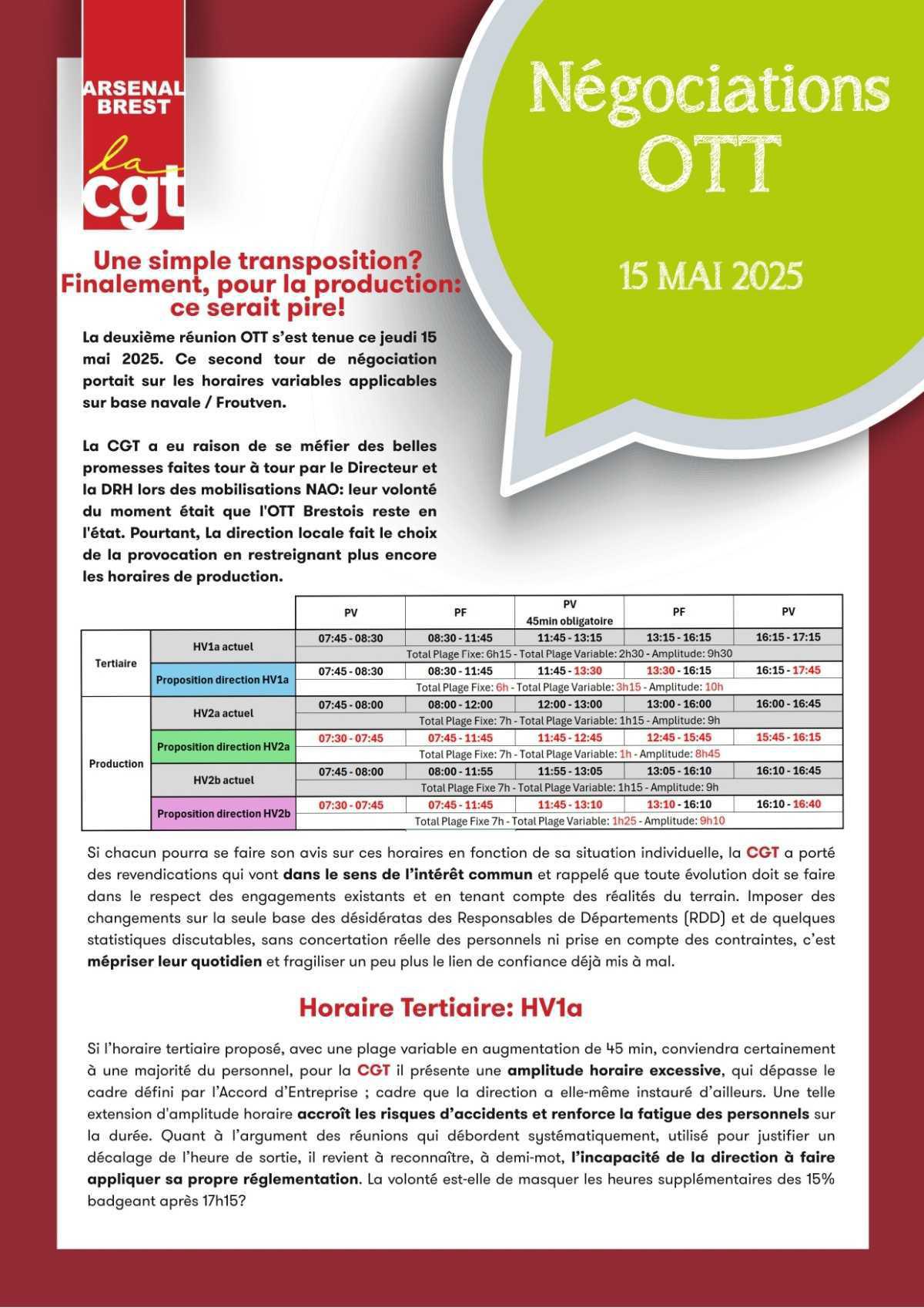 Négociations OTT #2 : Une simple transposition?