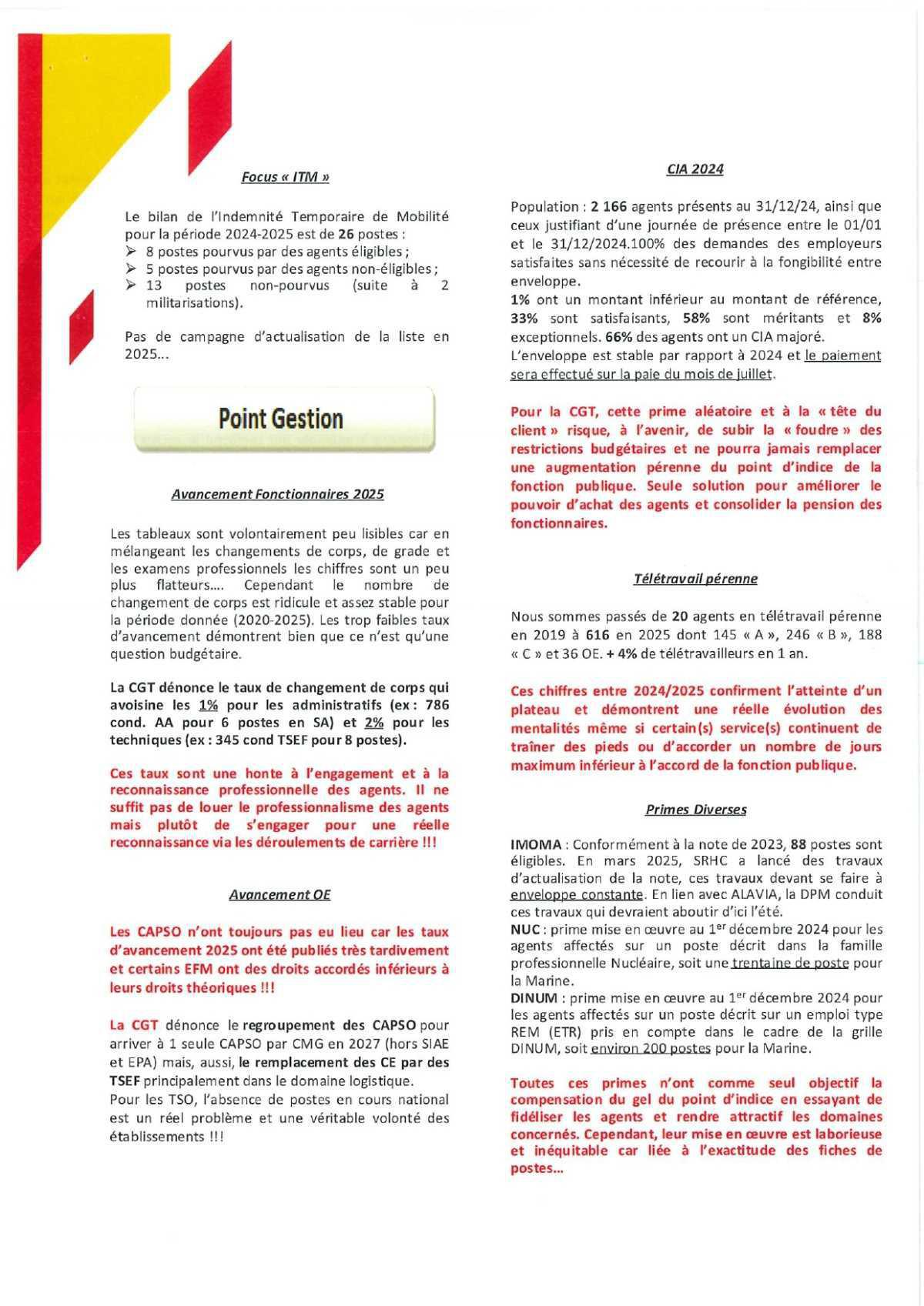 CSA Marine du 17 juin 2025