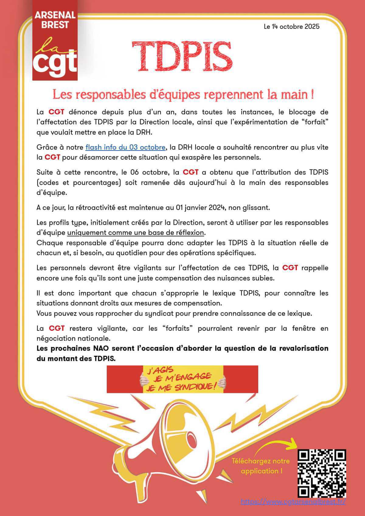 TDPIS - Les responsables d'équipes reprennent la main!