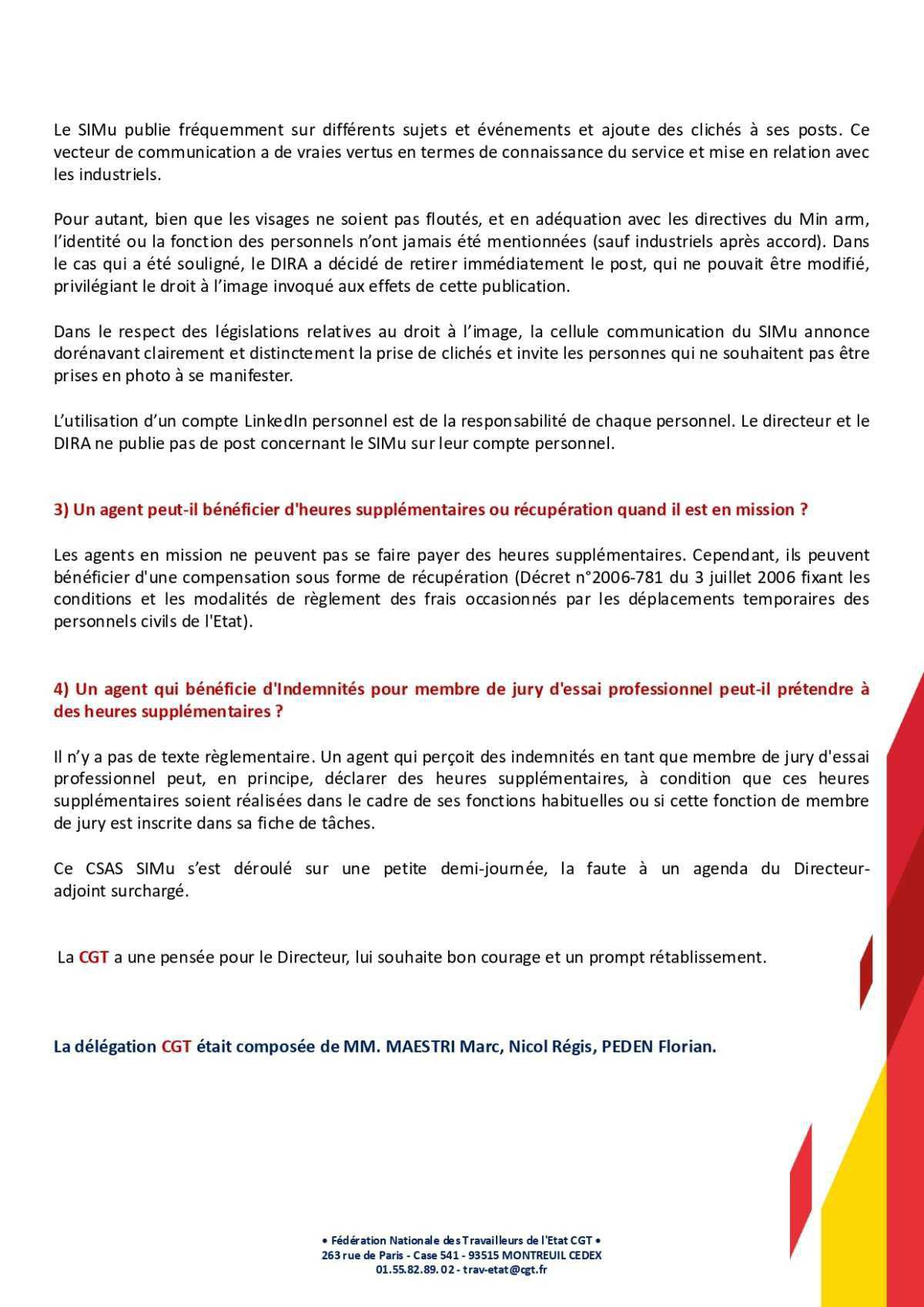 CSAS SIMU du 3 décembre 2025