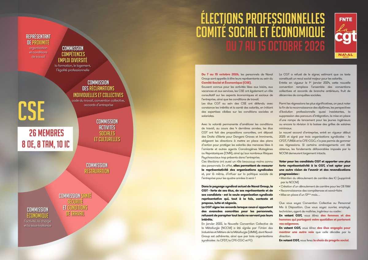 Du 7 au 15 octobre 2026: Pour un vrai progrès social, votons CGT ! Du 7 au 15 octobre 2026: Pour un vrai progrès social, votons CGT !
