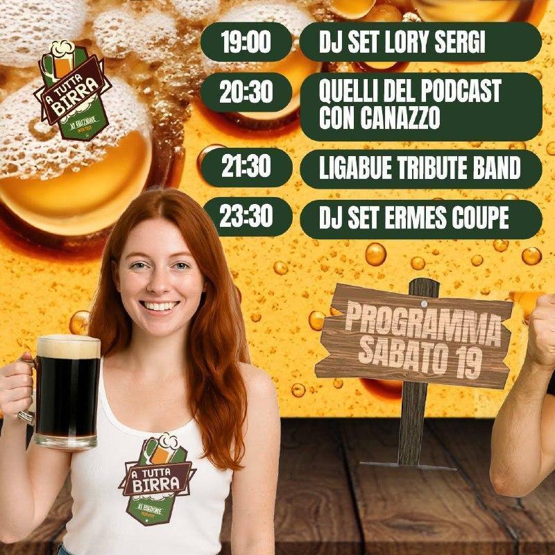Dj Set Lory Sergi - A Tutta Birra XI edizione Beer Fest (start h. 19.00)