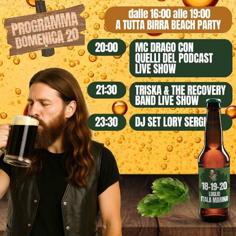 Triska & The Recovery Band Live Show - A Tutta Birra XI edizione Beer Fest (start h. 21.30)