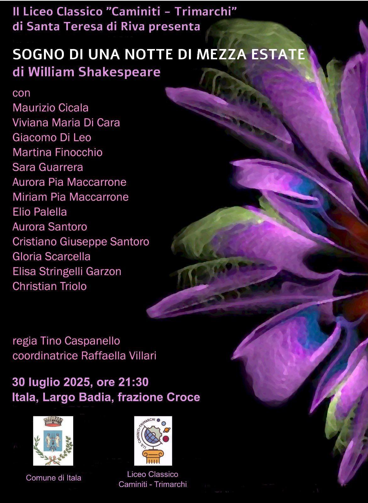 Sogno di una Notte di Mezza Estate (inizio ore 21:30)