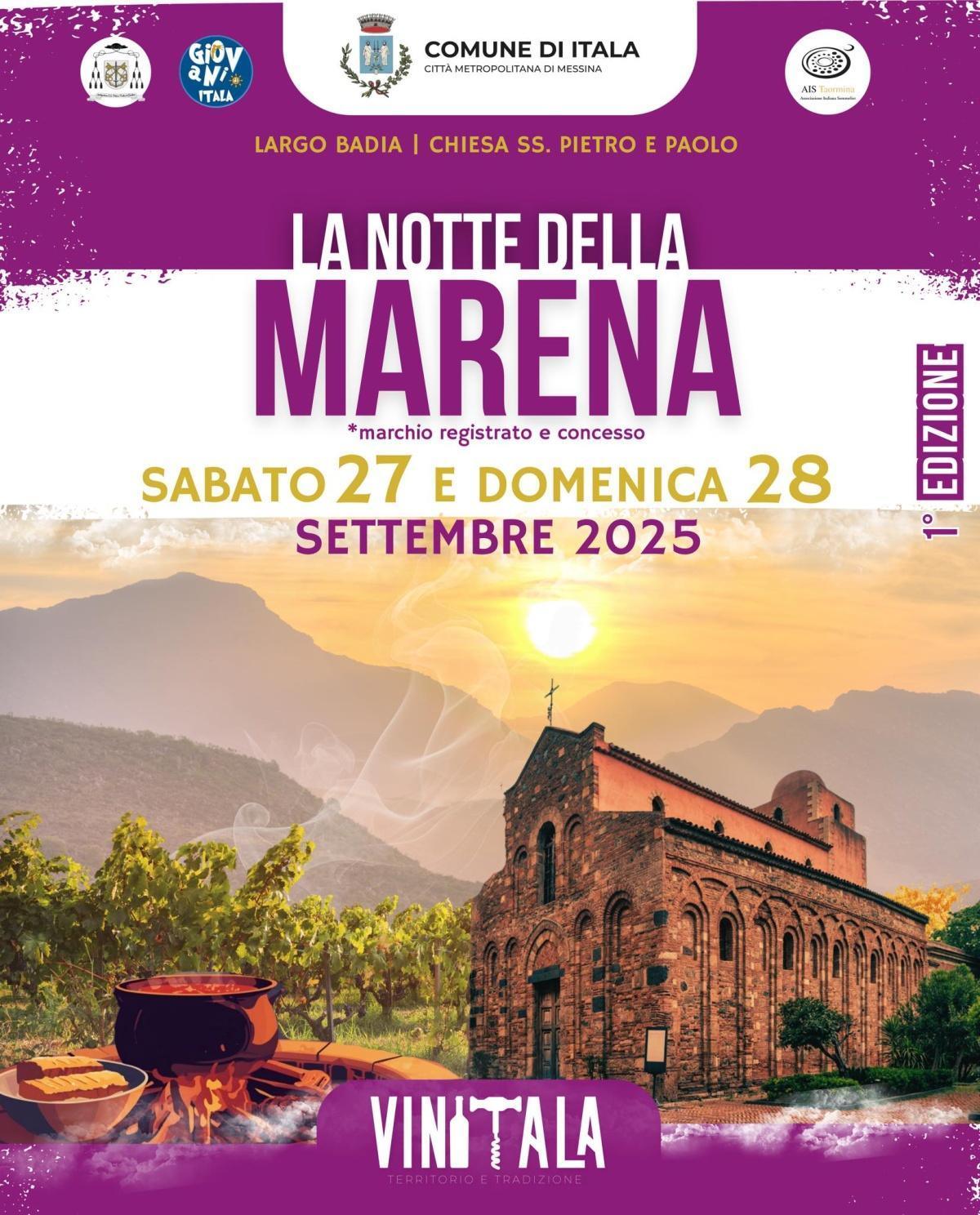 La Notte della Marena - Pranziamo Insieme "Maccheroni al sugo" (Inizio ore 13:00)