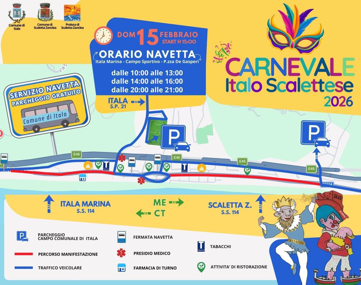 Sfilata Carri Allegorici e Gruppi Mascherati (Inizio ore 15:00)