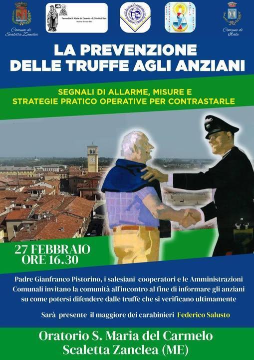 La Prevenzione Delle Truffe Agli Anziani (Inizio ore 17:30)