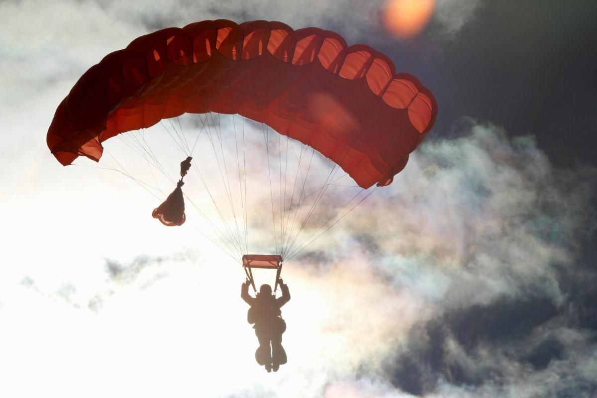 Skydiving Over the Namib Desert 🪂