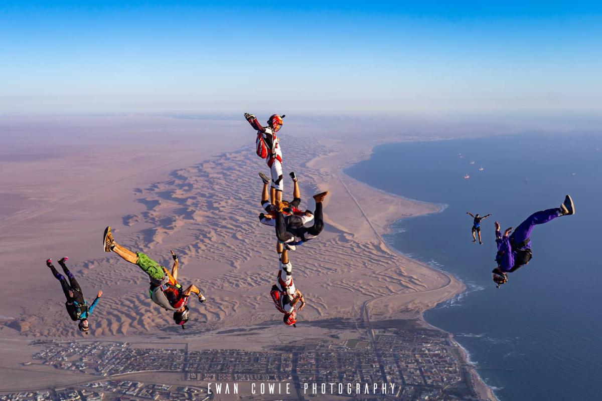 Tandem Skydiving📍Swakopmund▶️N$ 3658˺ pp Tandem Skydiving📍Swakopmund▶️N$ 3658˺ pp