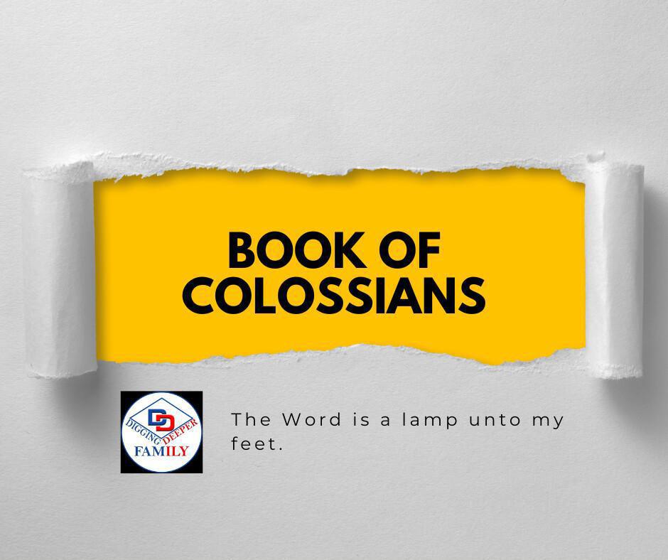 Book of Colossians Chapter 4