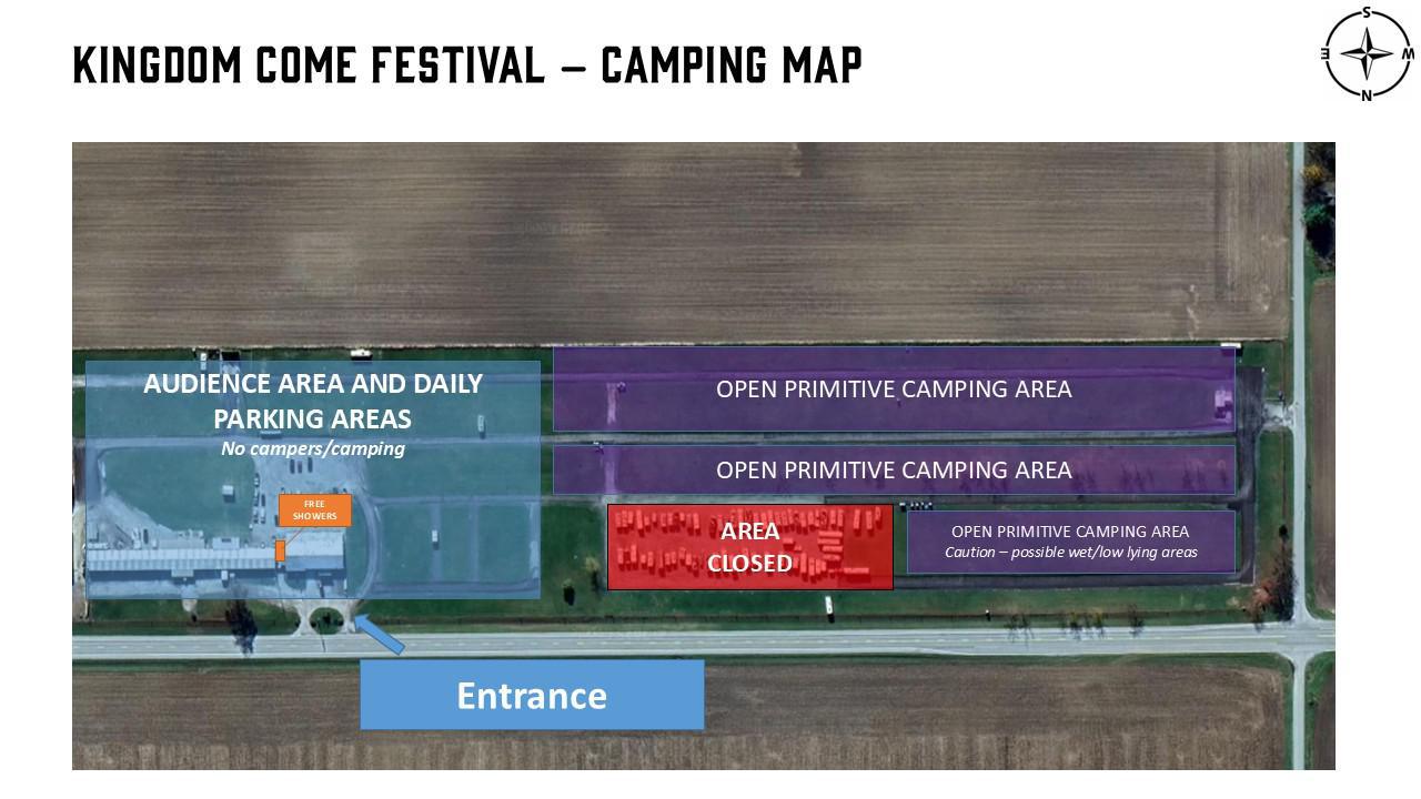 KCF 2025 - Camping Map