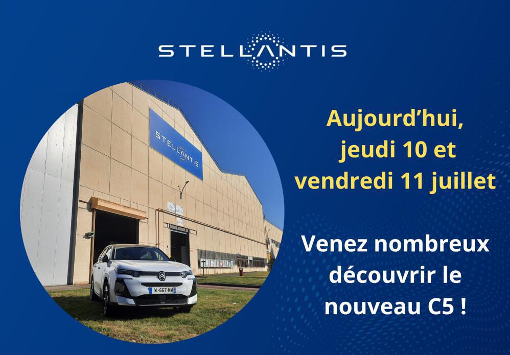 présentation nouveau C5 et 10 et 11 juillet