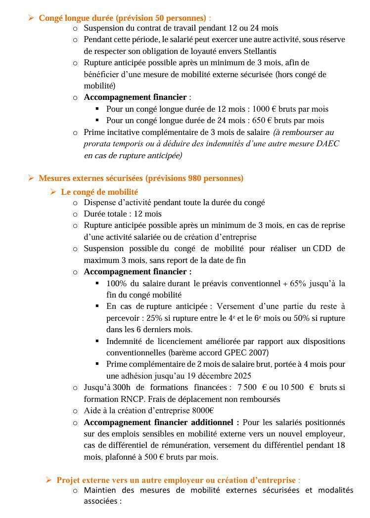 Négociations accord RCC DAEC 