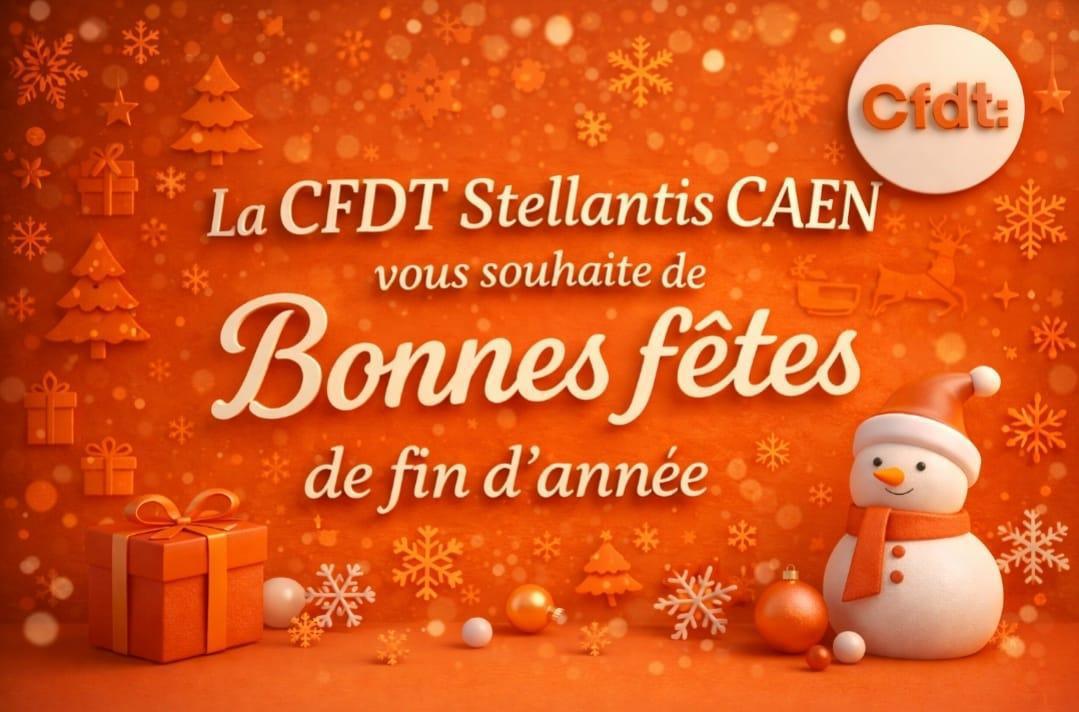 Bonnes fêtes de fin d'année 