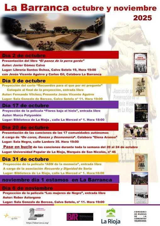 LA BARRANCA OCTUBRE Y NOVIEMBRE