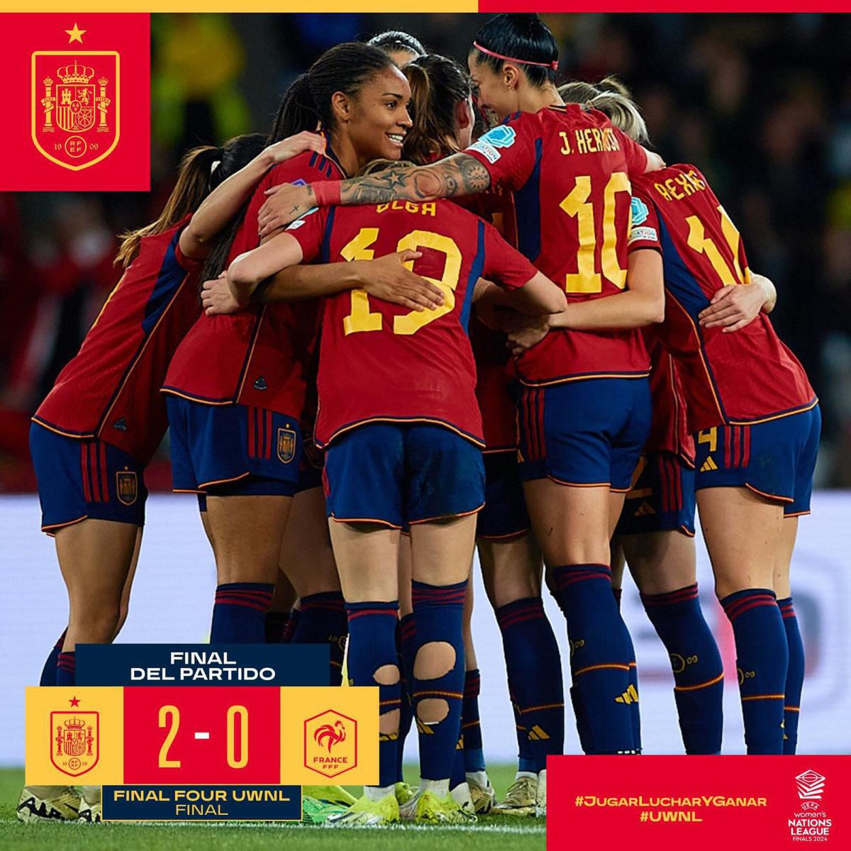 España se proclama Campeona del Mundo de la Nations League