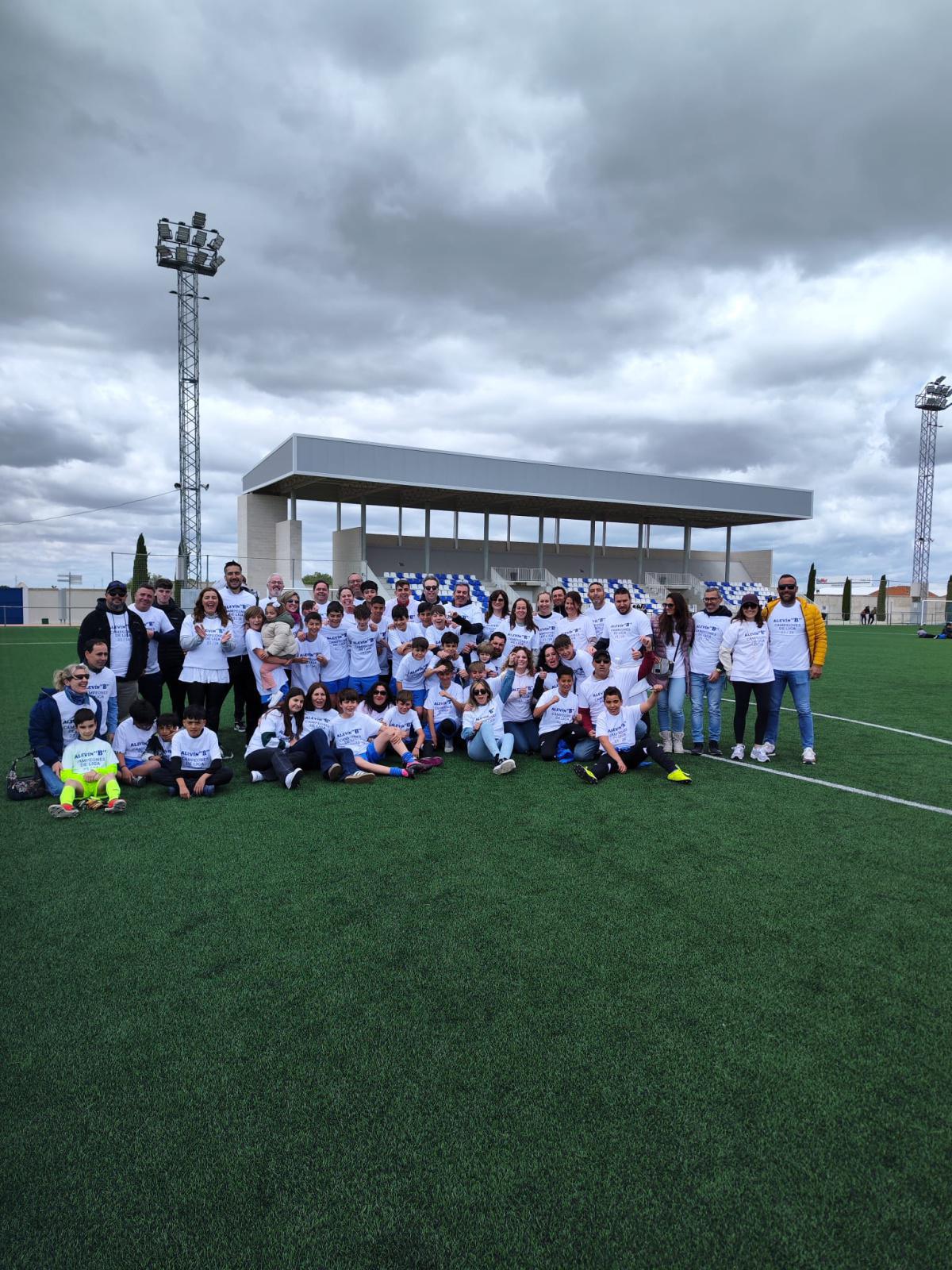 El Alevín "B" se proclama campeón de liga