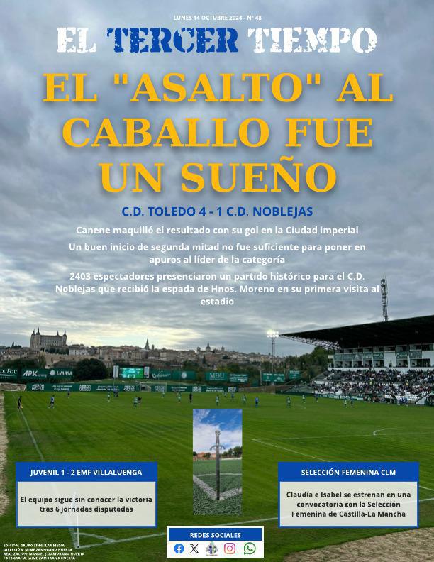 Portada lunes 14 octubre 2024 - Nº 48