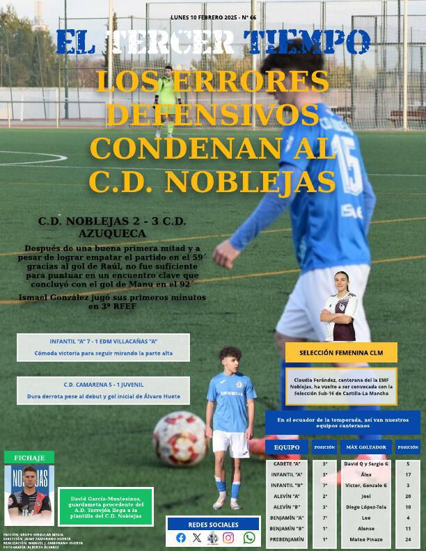 Portada lunes 10 febrero 2025 - Nº 66