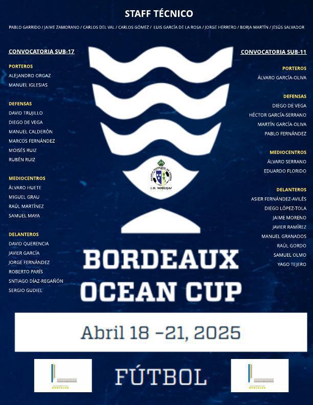 Convocatoria Bourdeaux Ocean Cup