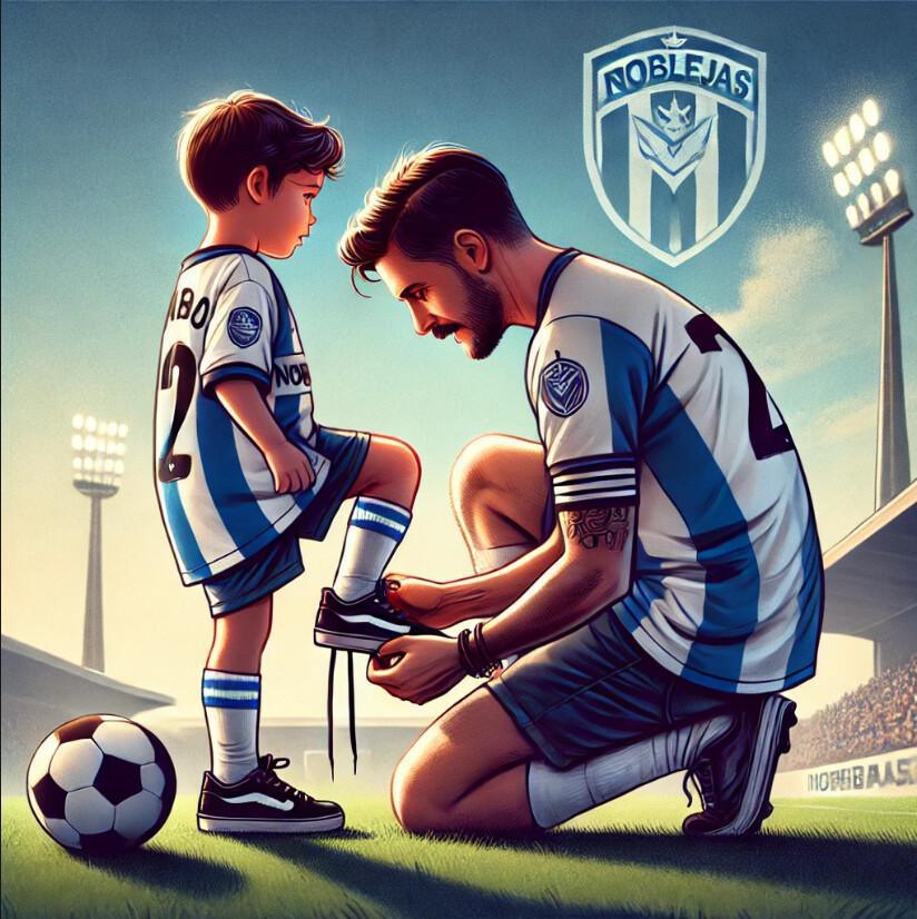 Feliz Día del Padre a la gran familia del CD Noblejas