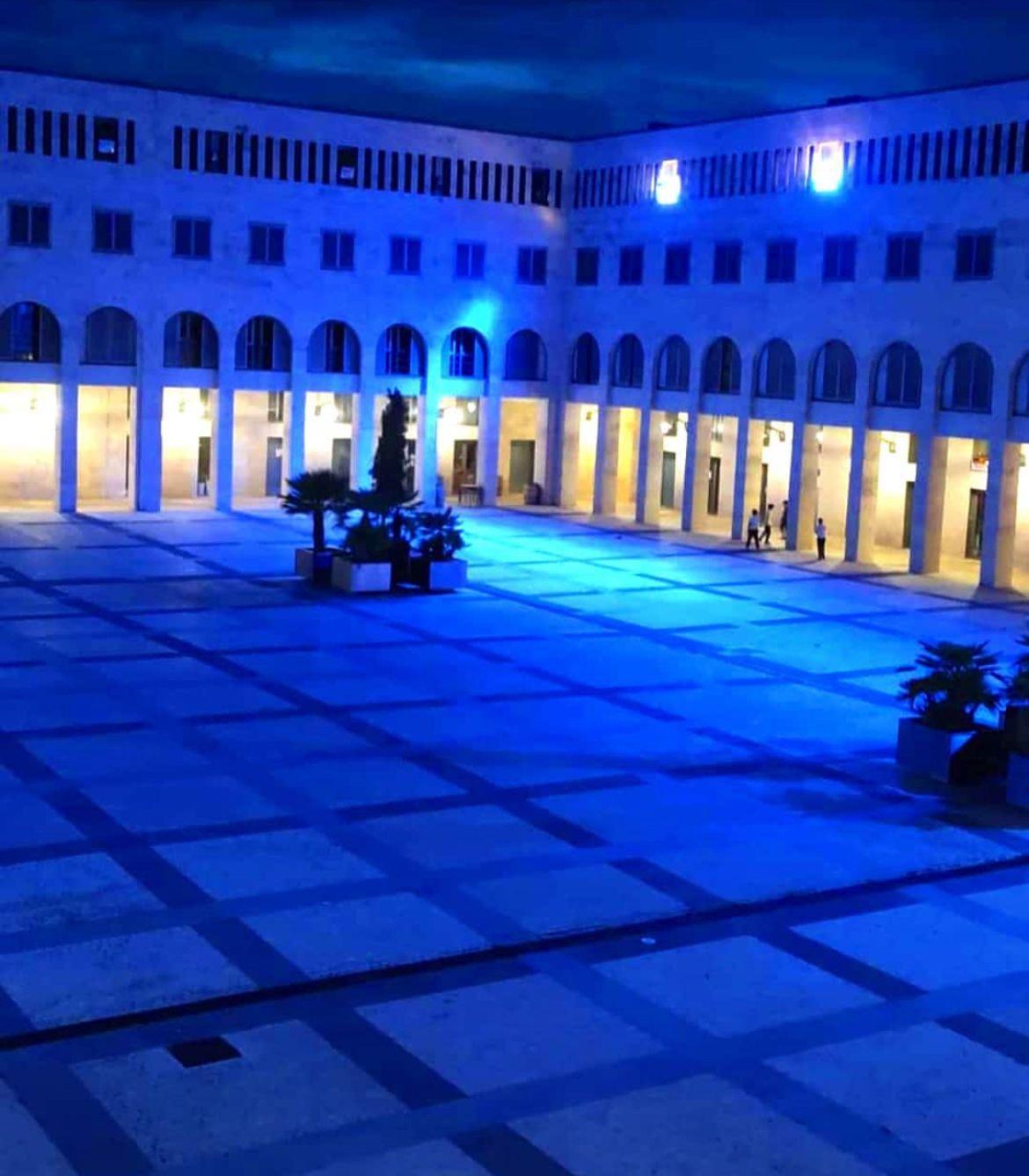 El C.D. Noblejas se viste de azul por el Día Mundial del Autismo