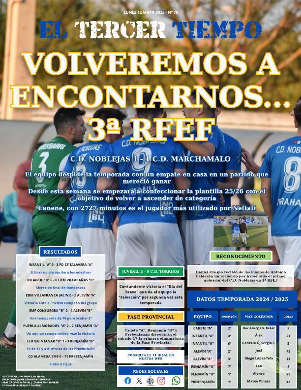 Portada lunes 12 mayo 2025 - Nº 79