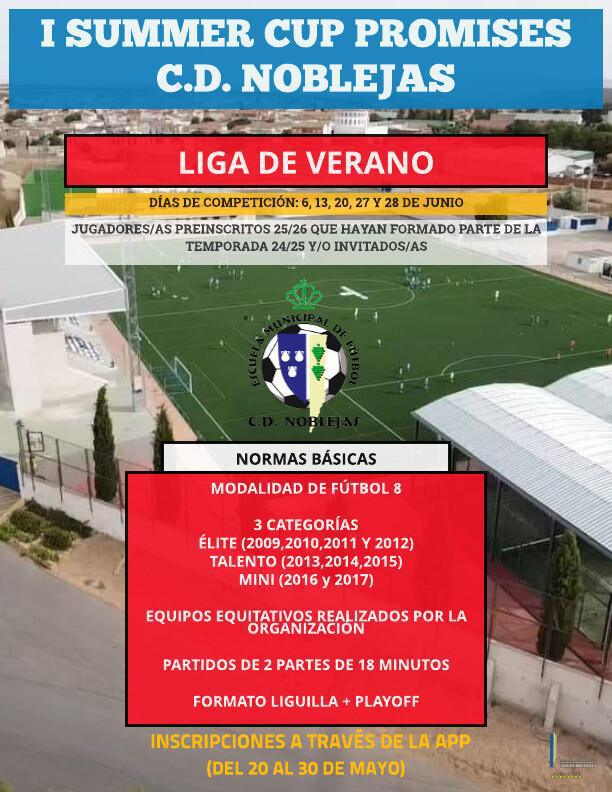 ¡I Summer Cup Promises C.D. Noblejas! ¡I Summer Cup Promises C.D. Noblejas!