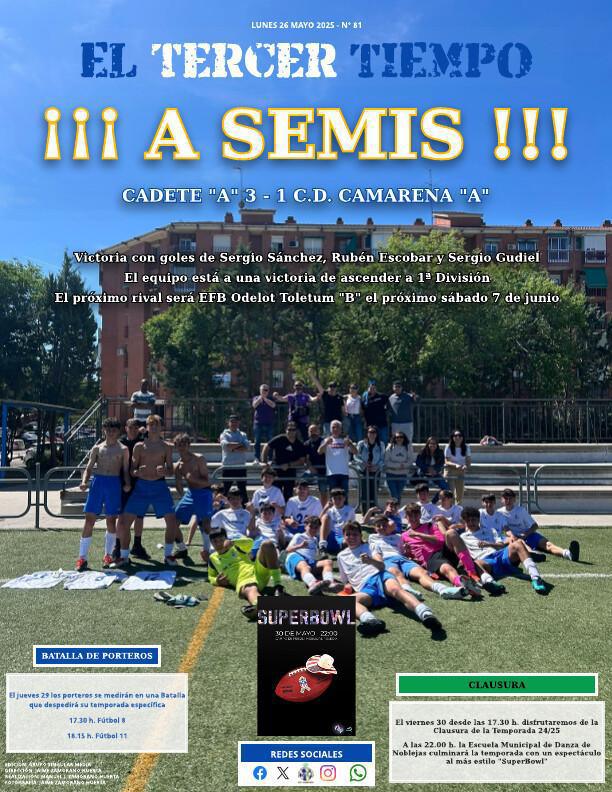 Portada lunes 26 mayo 2025 - Nº 81