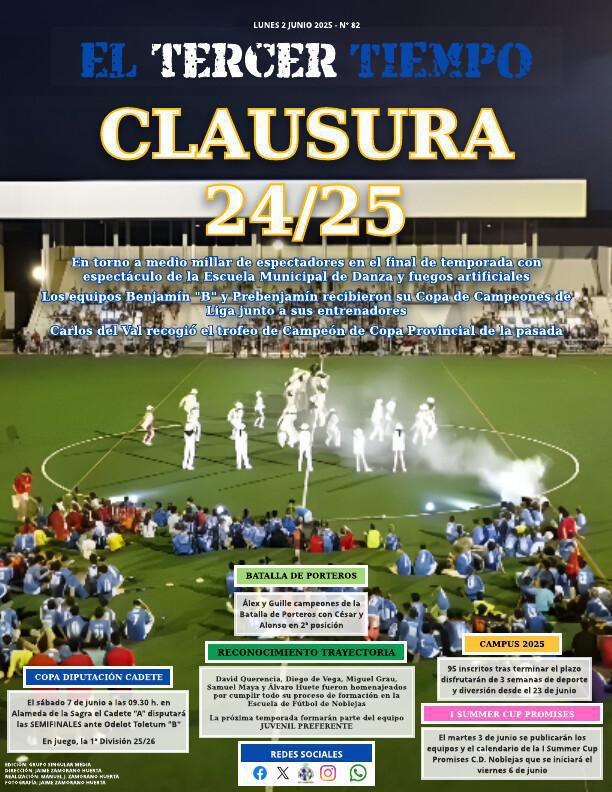 Portada lunes 2 junio 2025 - Nº 82