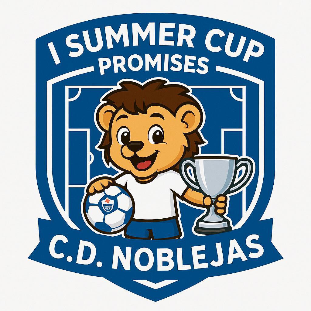 Presentamos el logo oficial de la I Summer Cup Promises del C.D. Noblejas