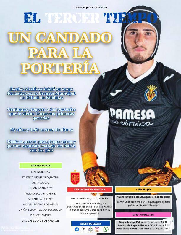Portada lunes 28 julio 2025 - Nº 90