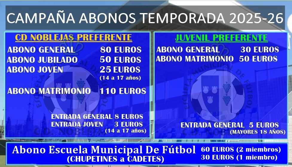 Campaña de abonados 25/26 Campaña de abonados 25/26