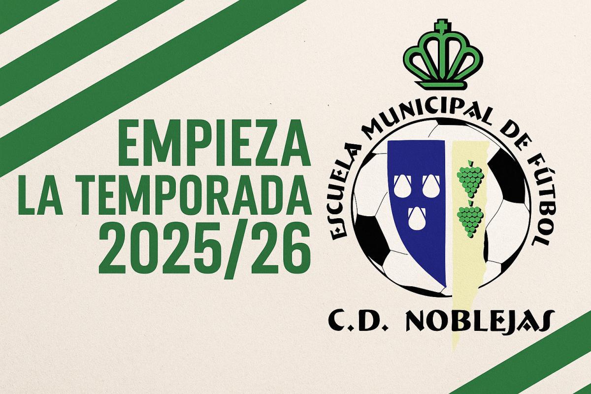 Arranca la temporada 25/26 de la Escuela Municipal de Fútbol de Noblejas Arranca la temporada 25/26 de la Escuela Municipal de Fútbol de Noblejas