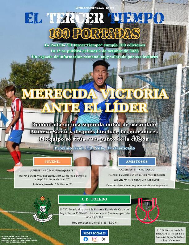 Portada lunes 6 octubre 2025 - Nº 100