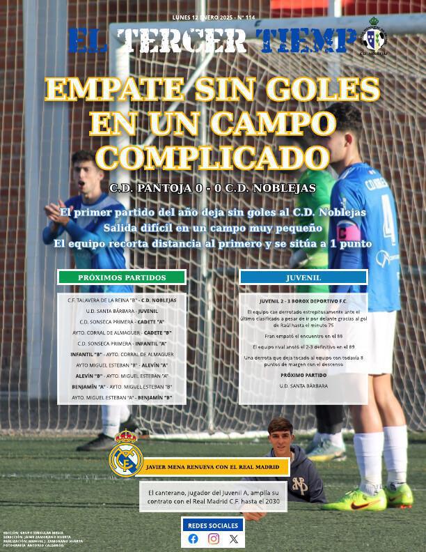 Portada lunes 12 enero 2026 - Nº 114