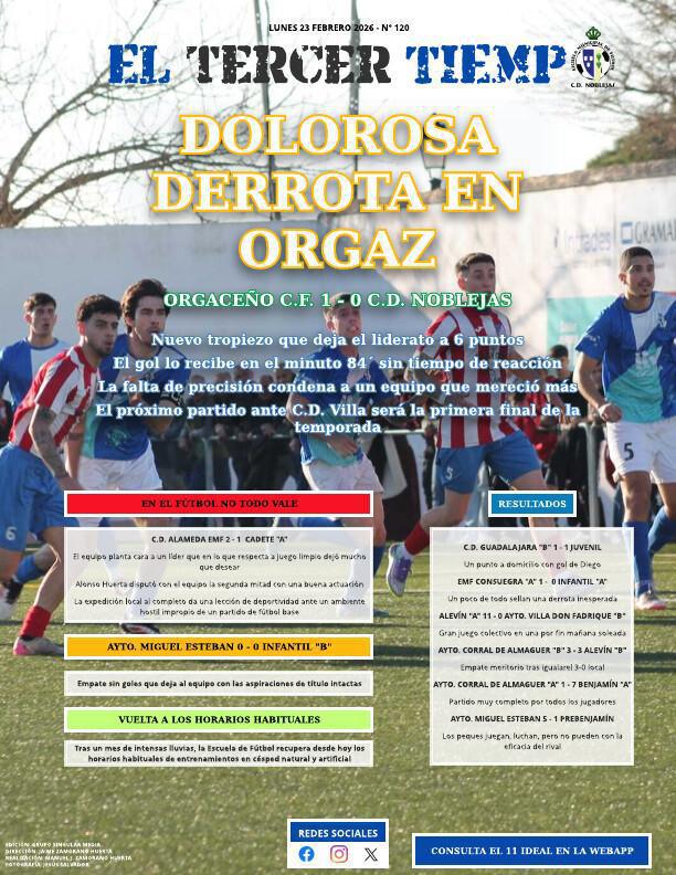 Portada lunes 23 febrero 2026 - Nº 120