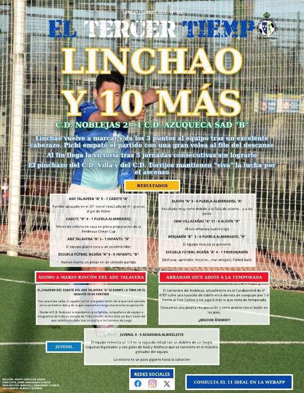 Portada lunes 16 marzo 2026 - Nº 123