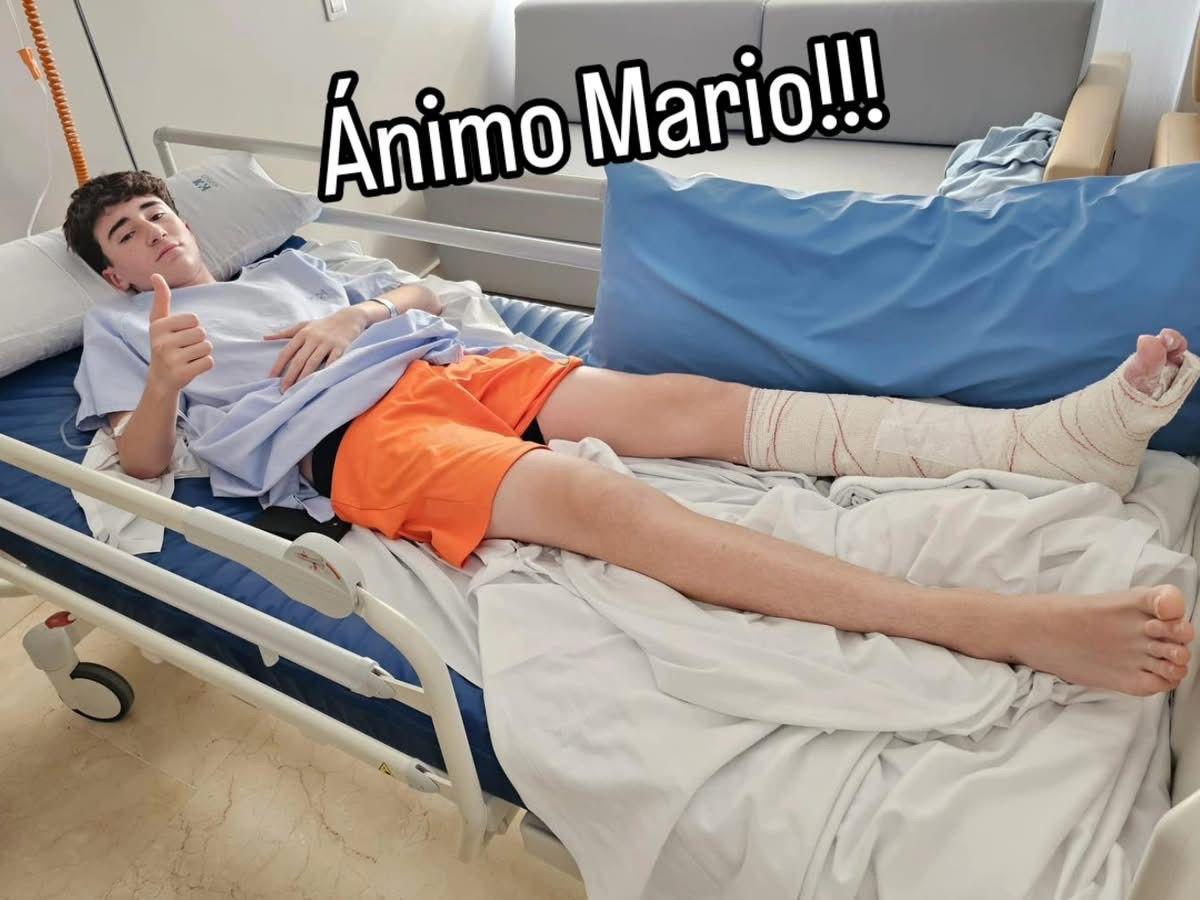 La familia del C.D. Noblejas manda su apoyo y una pronta recuperación a Mario Rincón