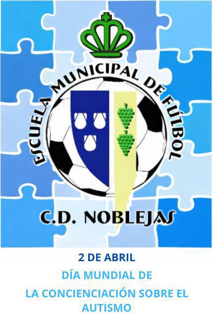 El C.D. Noblejas se suma al Día Mundial de la Concienciación sobre el Autismo