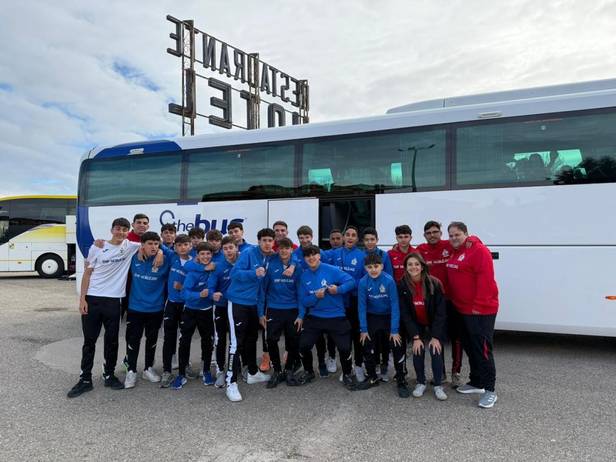 La expedición Sub-15 del C.D. Noblejas pone rumbo a la Bordeaux Ocean Cup