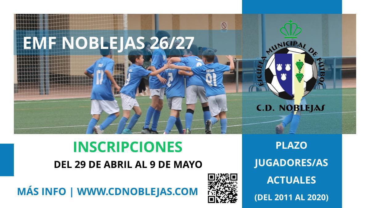 Listado de inscripciones 26/27