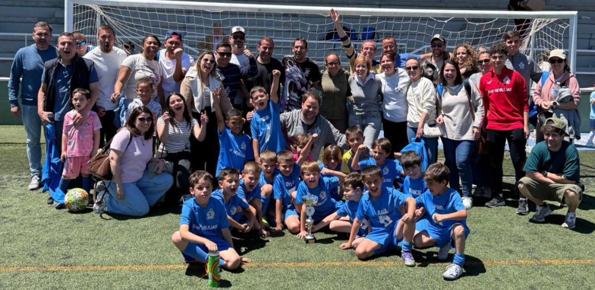 El Prebenjamín se proclama campeón del Torneo “San Isidro” de Santa Cruz de la Zarza