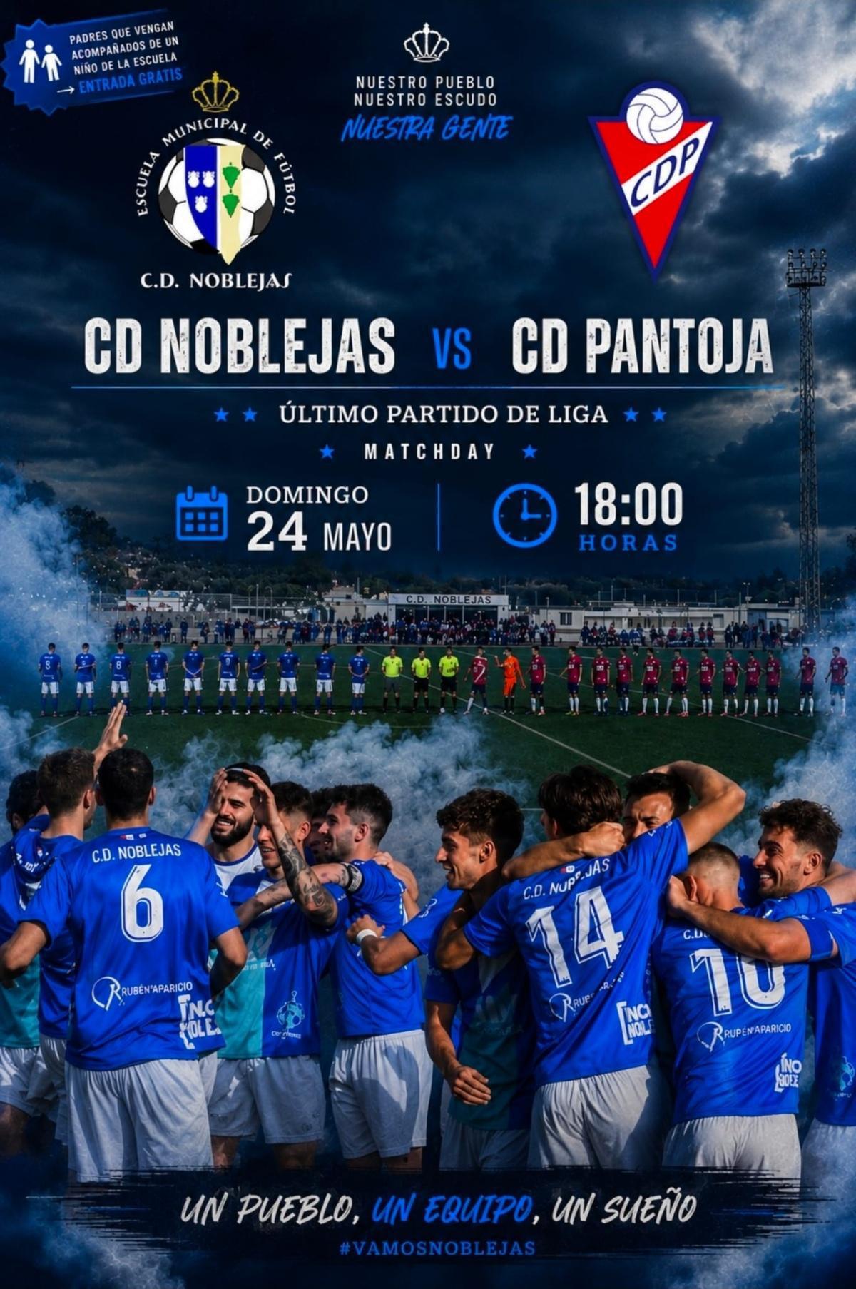 El C.D. Noblejas se juega el Play-Off en la última jornada de Liga