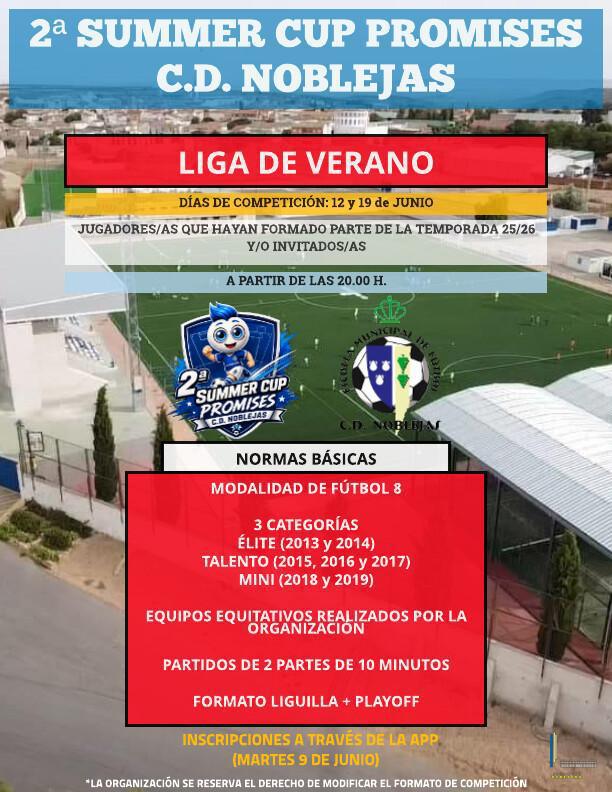 ¡Vuelve la 2ª Summer Cup Promises C.D. Noblejas!