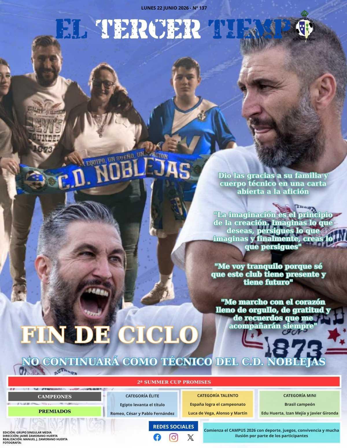 Portada lunes 22 junio 2026 - Nº 137
